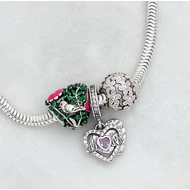 Ezüst charm
