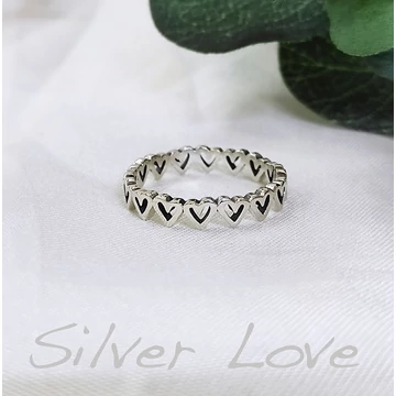 Ezüst Panka gyűrű 52