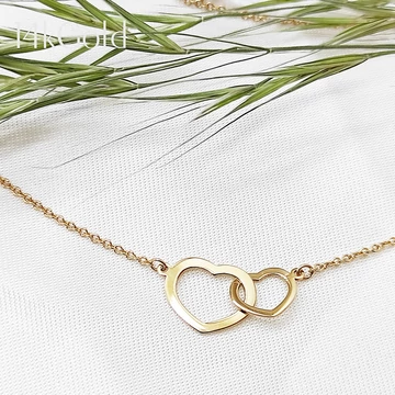 Adele arany szív nyaklánc