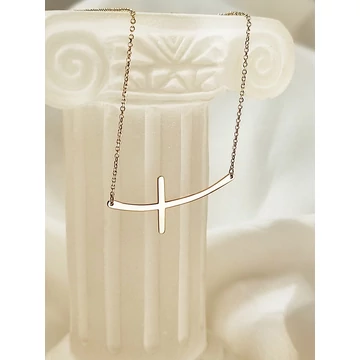 Arany Joanina kereszt nyaklánc