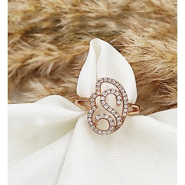 Rozéarany Amarill gyűrű 54