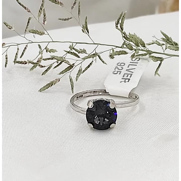 Swarovski és ezüst Goldi gyűrű állítható