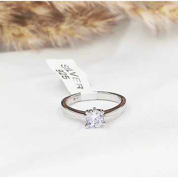 Ezüst és cirkónia Ingrid gyűrű 49