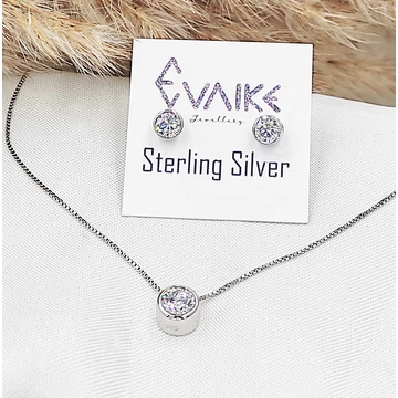 Ezüst butonos Adela kollekció