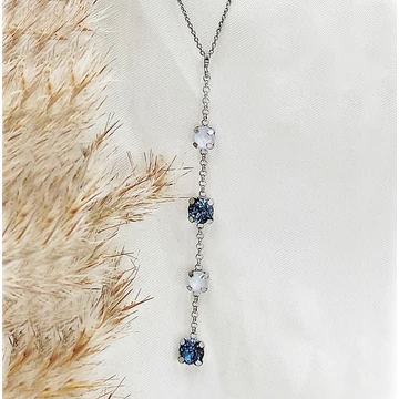 Demetria ezüst és swarovski nyaklánc