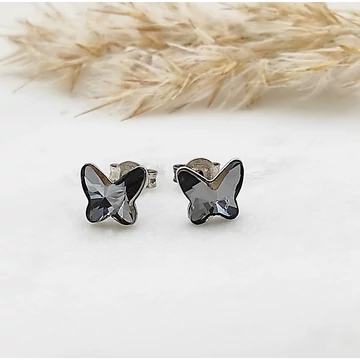 Hannus pillangó swarovski fülbevaló