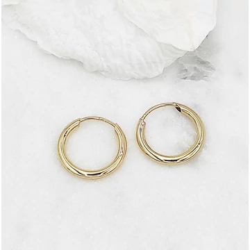 Loria arany karika fülbevaló 1,2cm