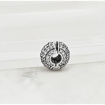 Ezüst charm stopper