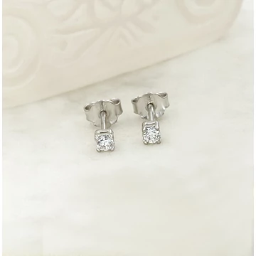 Mimi fehér arany fülbevaló