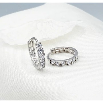 Meloni fehér arany fülbevaló