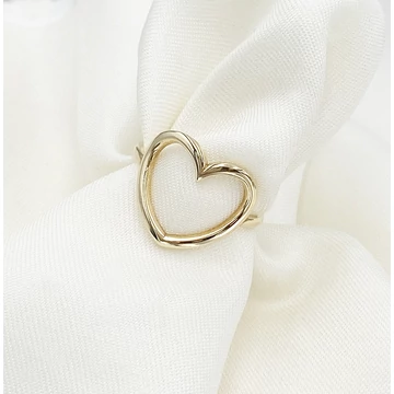 Arany Heart gyűrű 56