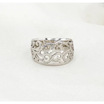 Jamina ezüst indás gyűrű 56