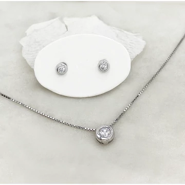 Ghita fehér arany szett