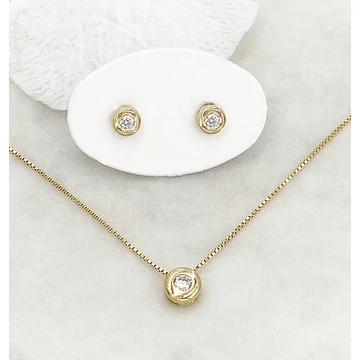 Jaquelin arany szett