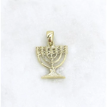 Arany menóra medál