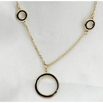 Nasira aranyozott zománc nyaklánc