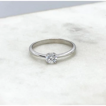 Meja fehér arany gyűrű