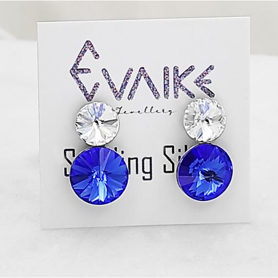 Lorella Santorini swarovski fülbevaló
