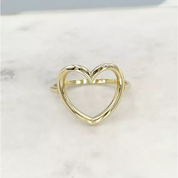 Arany Heart gyűrű 56