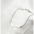 Kép 1/3 - Anastasia ezüst kereszt karkötő