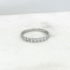 Kép 2/5 - Ninetta fehérarany gyűrű 