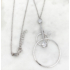 Kép 2/3 - Claudina ezüst és swarovski nyaklánc