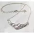 Kép 2/2 - Kármen izraeli gyöngy és ezüst nyaklánc
